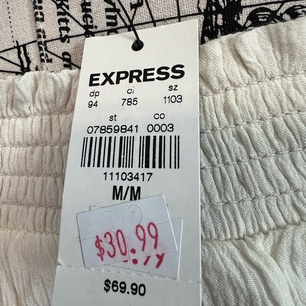 7 for $30 Express Off Shoulder Dress NWT - Picture 7 of 10